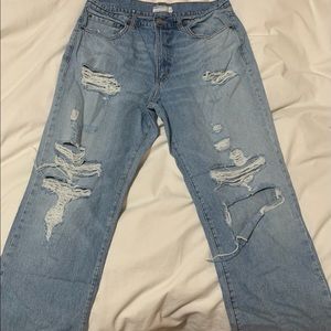 Boyfriend style jeans